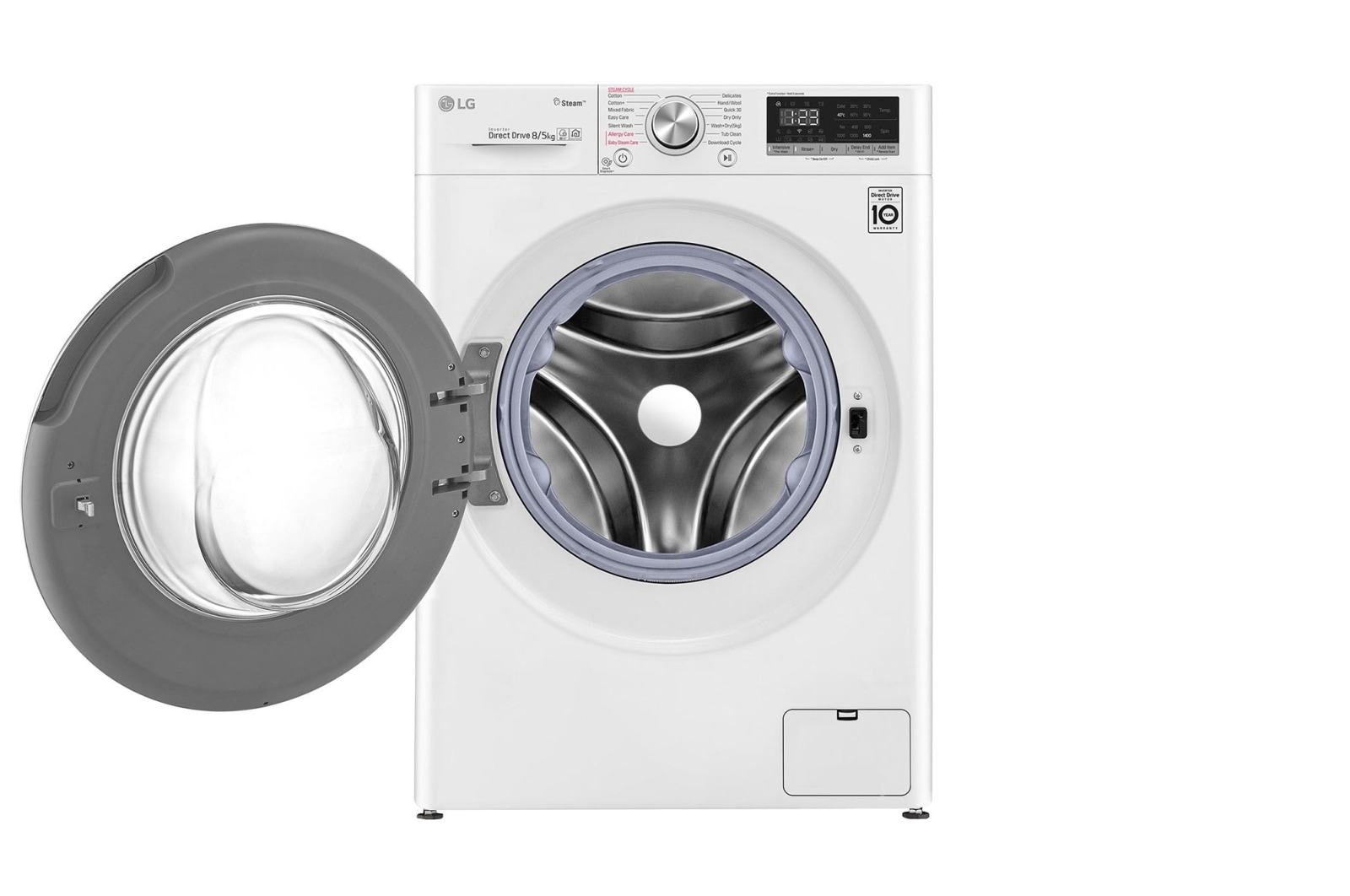 LG F2DV5S85S2W washer dryer Freestanding Front-load White – image 2