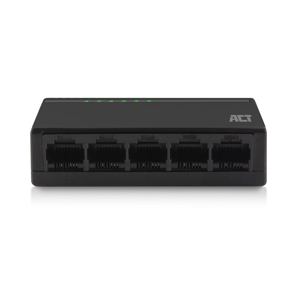 ACT AC4440 network switch Unmanaged Fast Ethernet (10/100) Black