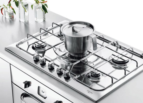 Electrolux PX750XXV hob Chrome, Stainless steel Built-in Gas 5 zone(s) – image 2
