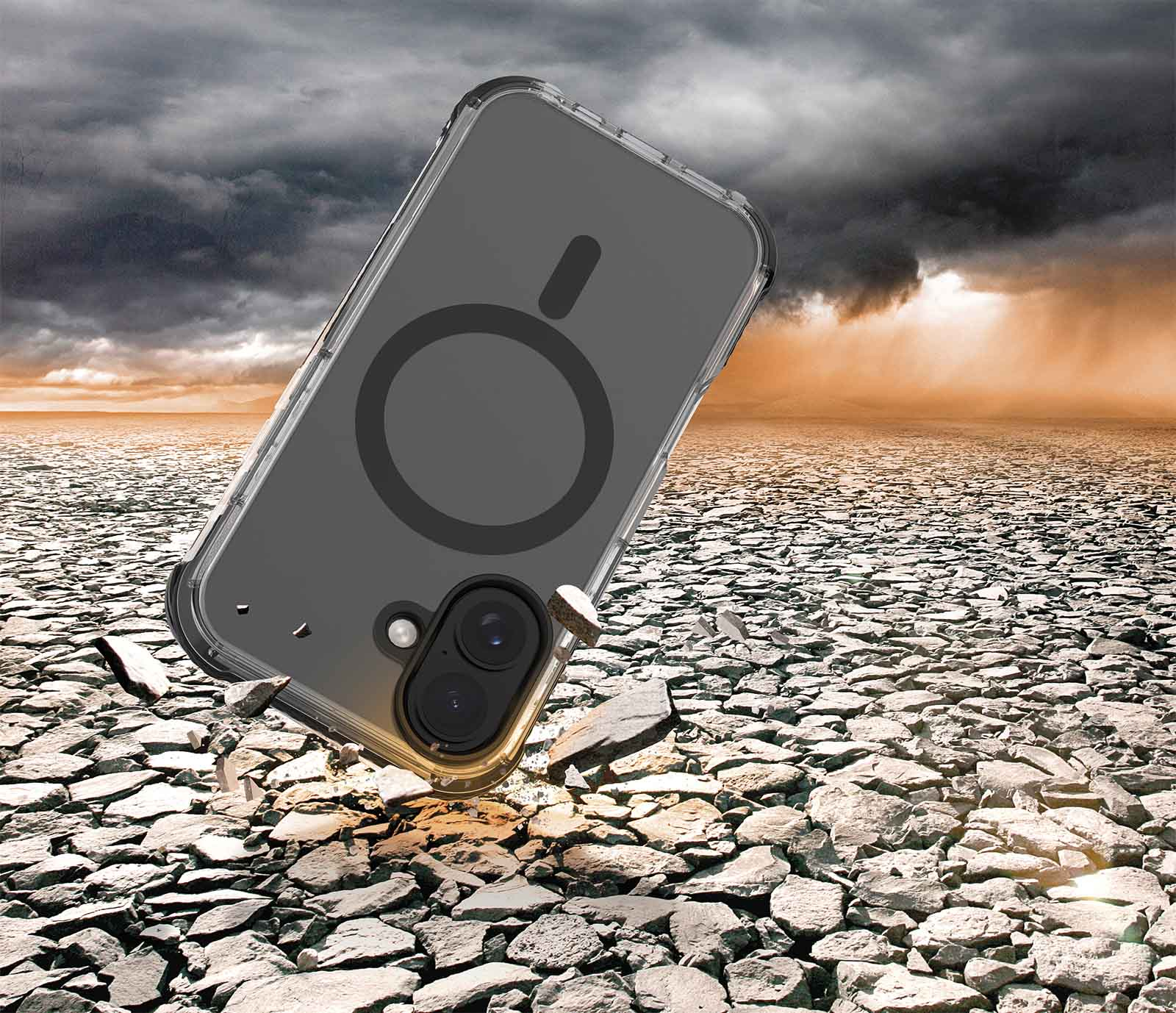 Cellularline Tetra Force Strong Guard Mag - iPhone 16 Ultra-protective, anti-shock case compatible with Apple Magsafe ecosystem – image 6