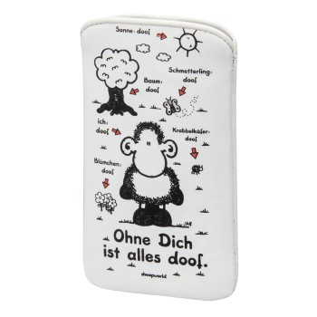 Hama 00134810 mobile phone case Sleeve case White