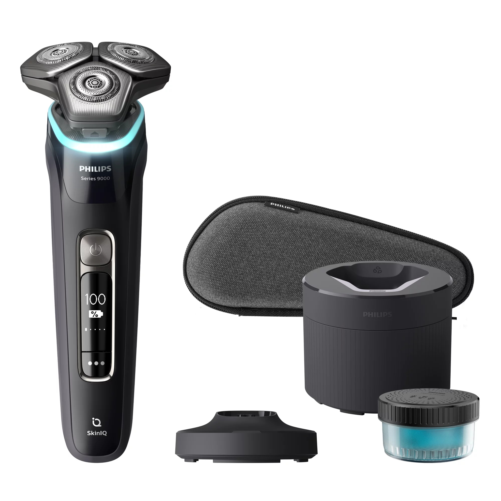 Philips SHAVER Series 9000 S9976/55 Wet & Dry electric shaver with SkinIQ – image 1
