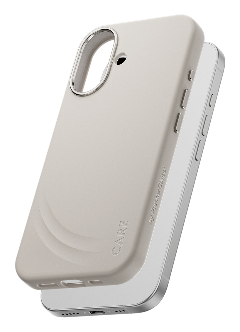 PanzerGlass CARE™ by PanzerGlass® Flow Case Vanilla w. MagSafe iPhone 17