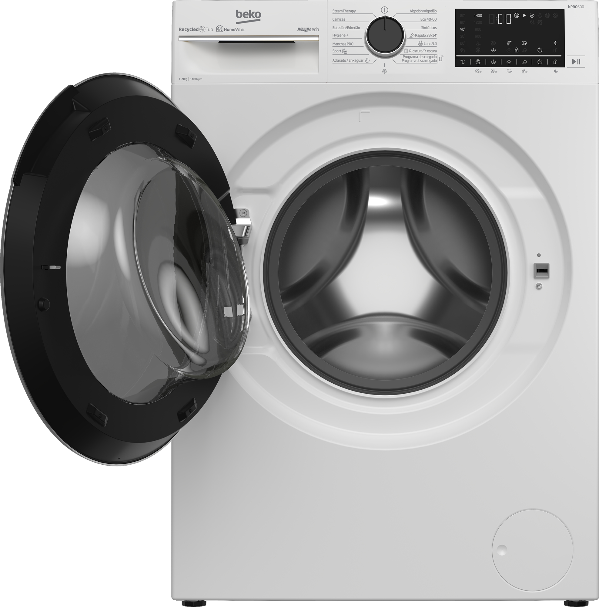 Beko B5WFT59418W washing machine Front-load – image 3
