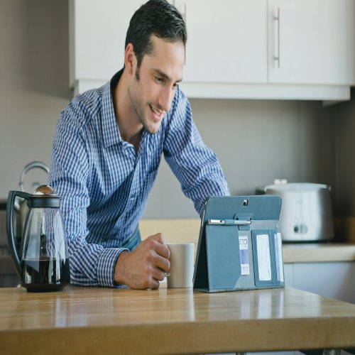 Kensington Comercio™ Soft Folio Case & Stand for Galaxy Tab® 3 10.1 Slate Grey – image 6