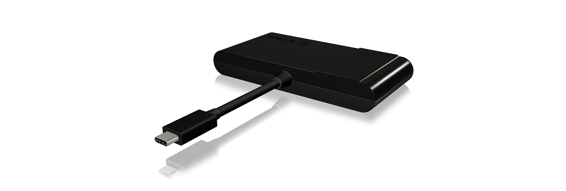 ICY BOX IB-DK403-C Wired USB 3.2 Gen 1 (3.1 Gen 1) Type-C Black – image 3