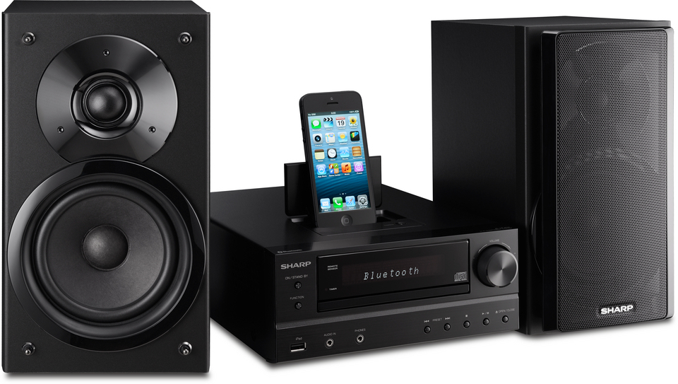 Sharp XLHF202PHBK Home audio mini system – image 3