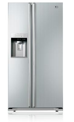 LG GRL2273GLRA side-by-side refrigerator Freestanding