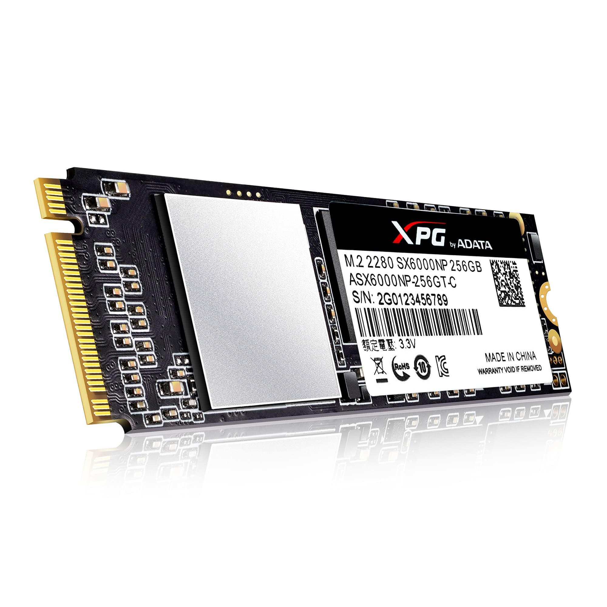 XPG SX6000 256 GB M.2 PCI Express 3.0 NVMe 3D TLC image 9