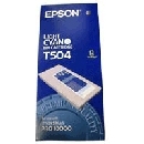 Epson Tinta cian claro T504