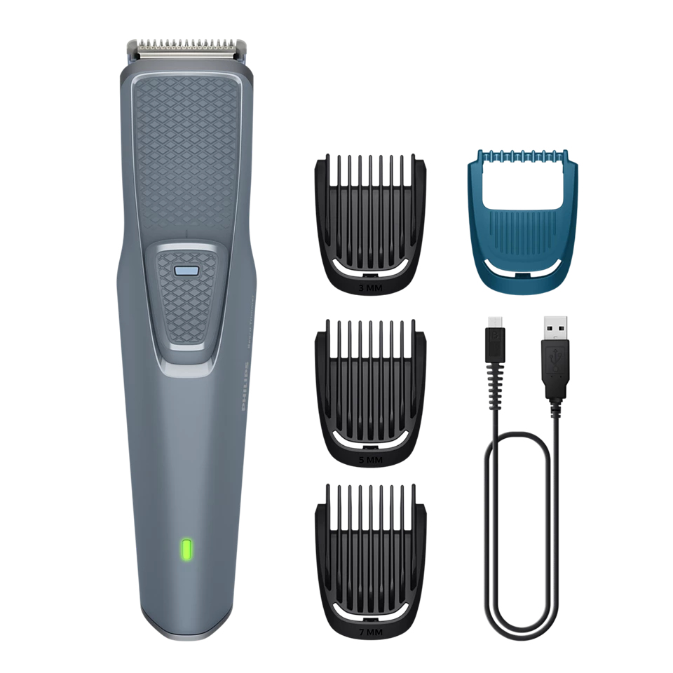 Philips BT1247/18 beard trimmer Battery Blue – image 1