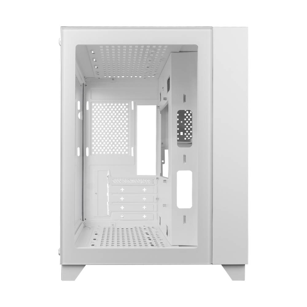 Gabinete Gamer Game Factor CSG570 - Micro ATX/Mini ITX - Panel Lateral - Blanco - CSG570-WH Gabinete Gamer Game Factor CSG570 - Micro ATX/Mini ITX - Panel Lateral - Blanco - CSG570-WH
