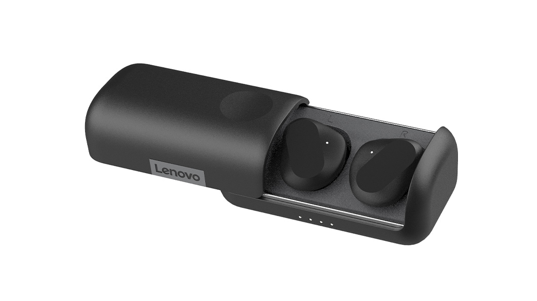 Lenovo ZA800000WW headphones/headset True Wireless Stereo (TWS) In-ear Calls/Music USB Type-C Bluetooth Black – image 4