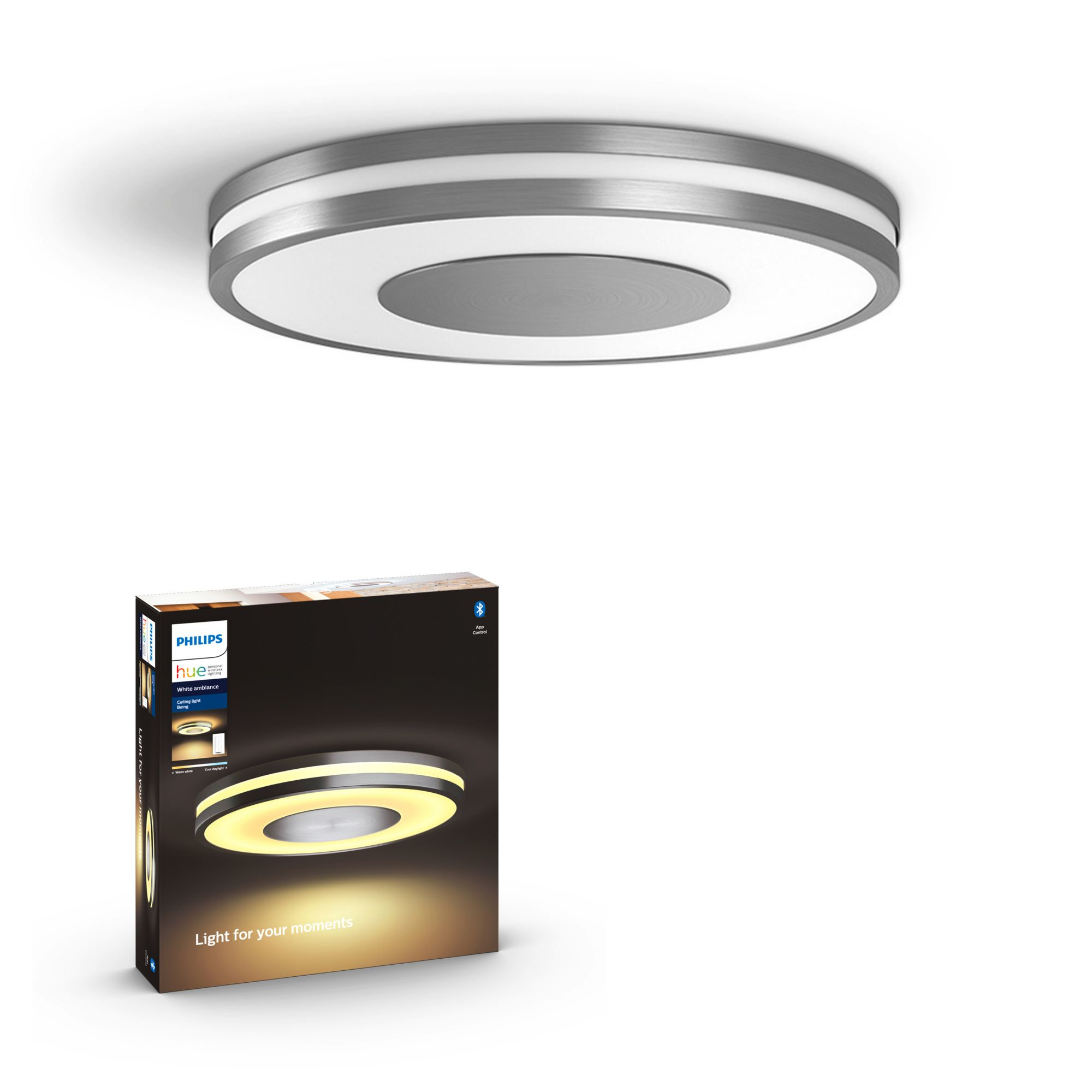 Philips by Signify Philips Hue White ambience 4100448U9 Smart ceiling light Bluetooth/Zigbee – image 7