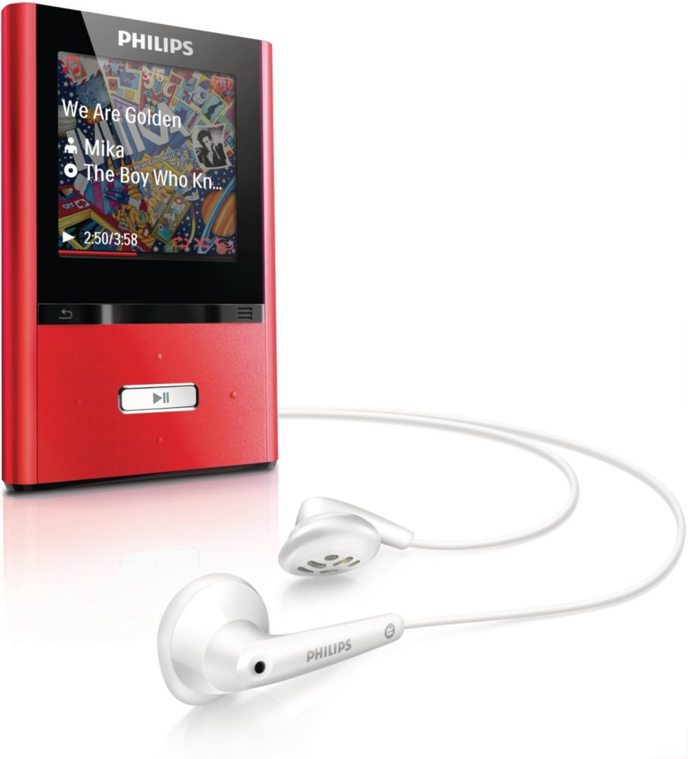 Philips GoGear MP4 player SA2VBE08R/02 – image 1