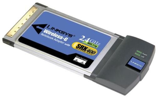 Linksys WPC54GX4 network card Internal WLAN 240 Mbit/s