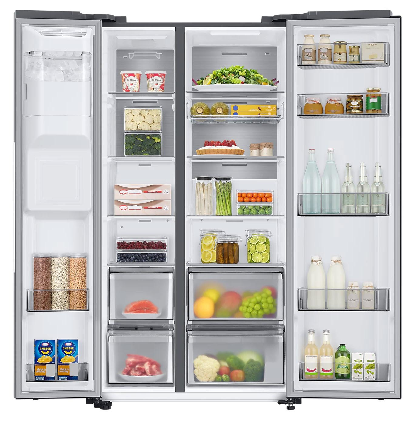 Samsung RS6GA8842SL/EG side-by-side refrigerator Freestanding – image 8