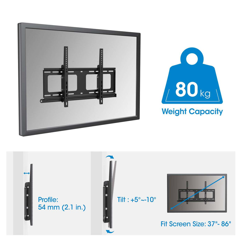 Manhattan Outdoor Wall Mount for TV & Monitors (Tiltable Anti Theft), For screens – image 7