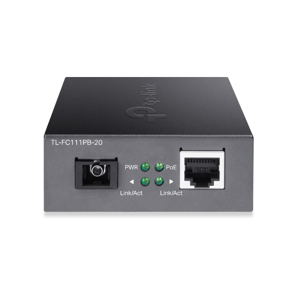 TP-Link FC111PB-20 network media converter 100 Mbit/s Single-mode Black – image 3