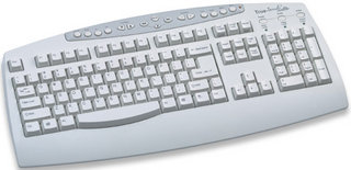 Manhattan 154727 keyboard Office PS/2 White – image 4