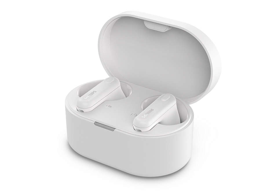 Philips TAT1108WT headphones/headset Wireless In-ear Calls/Music Bluetooth White – image 4