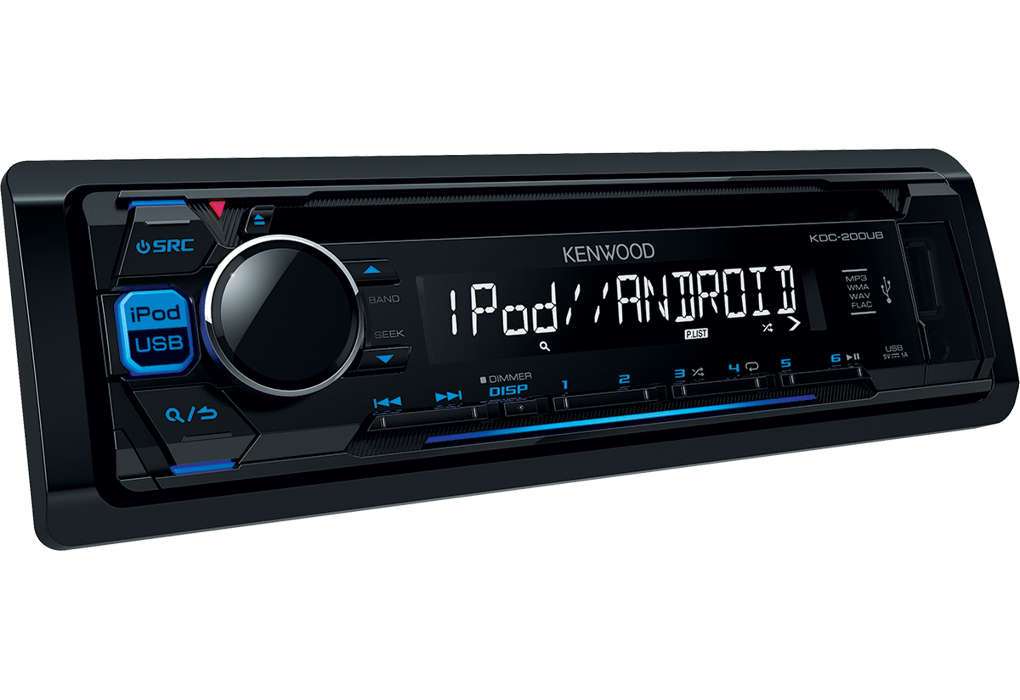 Kenwood KDC-200UB car media receiver Black – image 2