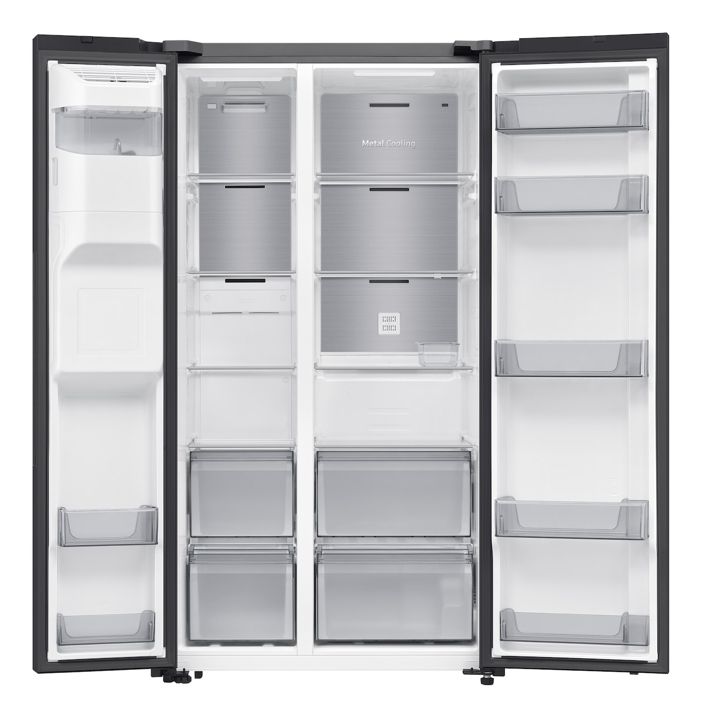 Samsung RS70F64KEBEO side-by-side refrigerator Freestanding – image 5
