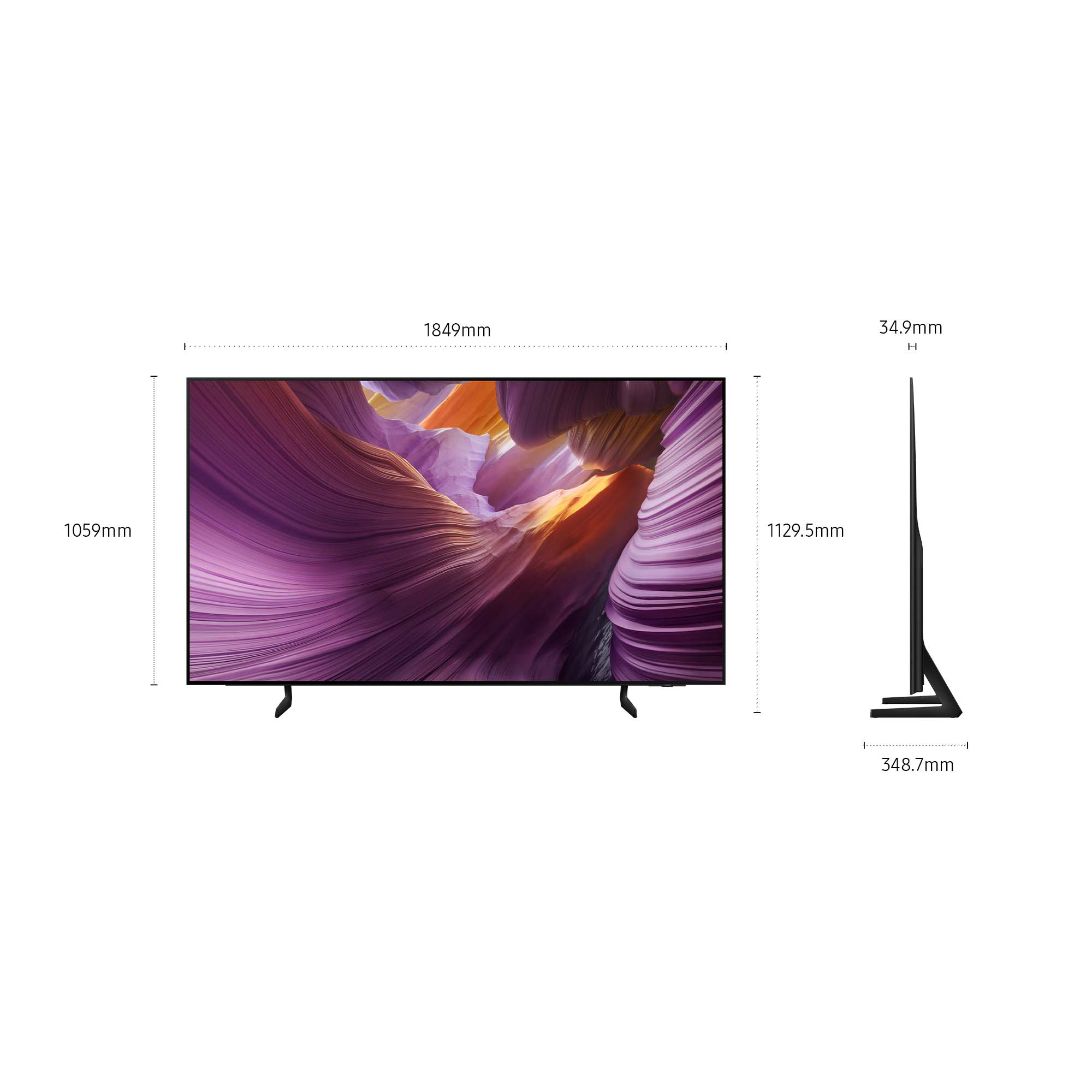 Samsung QE83S85FAE 2,11 m (83 ) 4K Ultra HD Smart TV Wifi Noir — photo 4