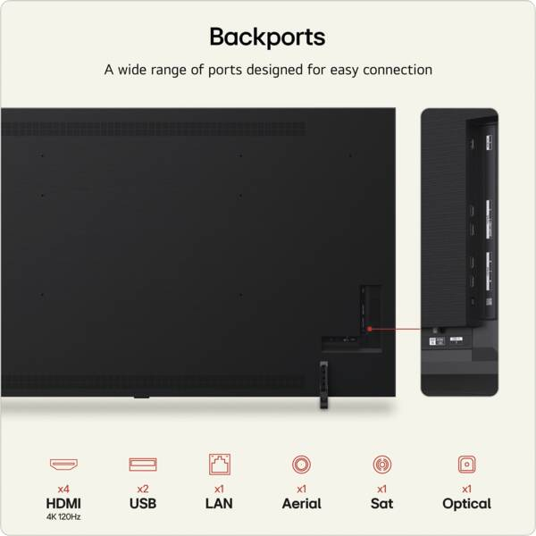 LG 115QNED93B6.AVSQ TV 2.92 m (115") 4K Ultra HD Smart TV Wi-Fi Black – image 4