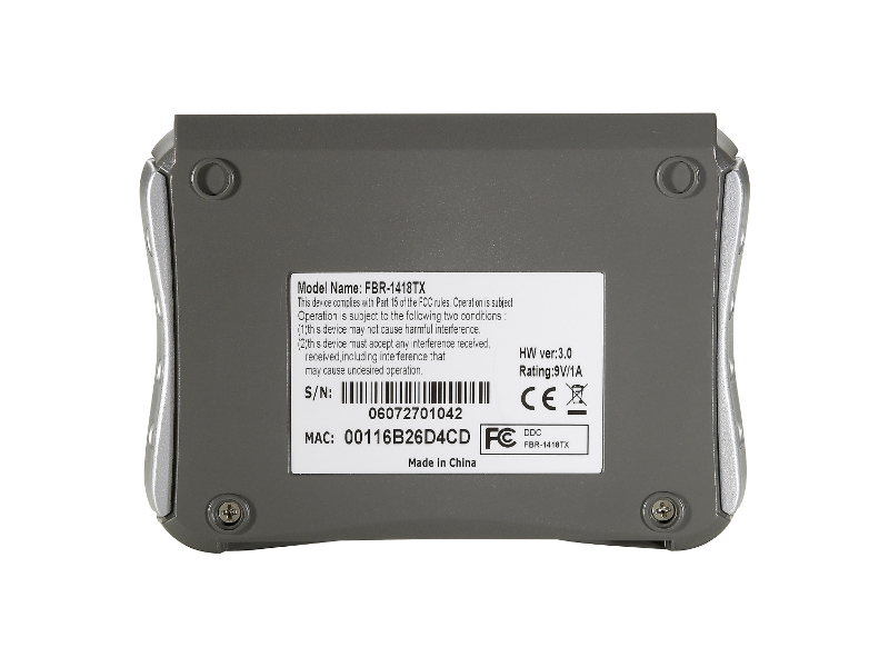 LevelOne FBR-1418TX wired router Fast Ethernet Grey – image 4