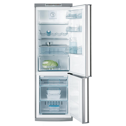 AEG S-75348-KG18 fridge-freezer Freestanding Stainless steel