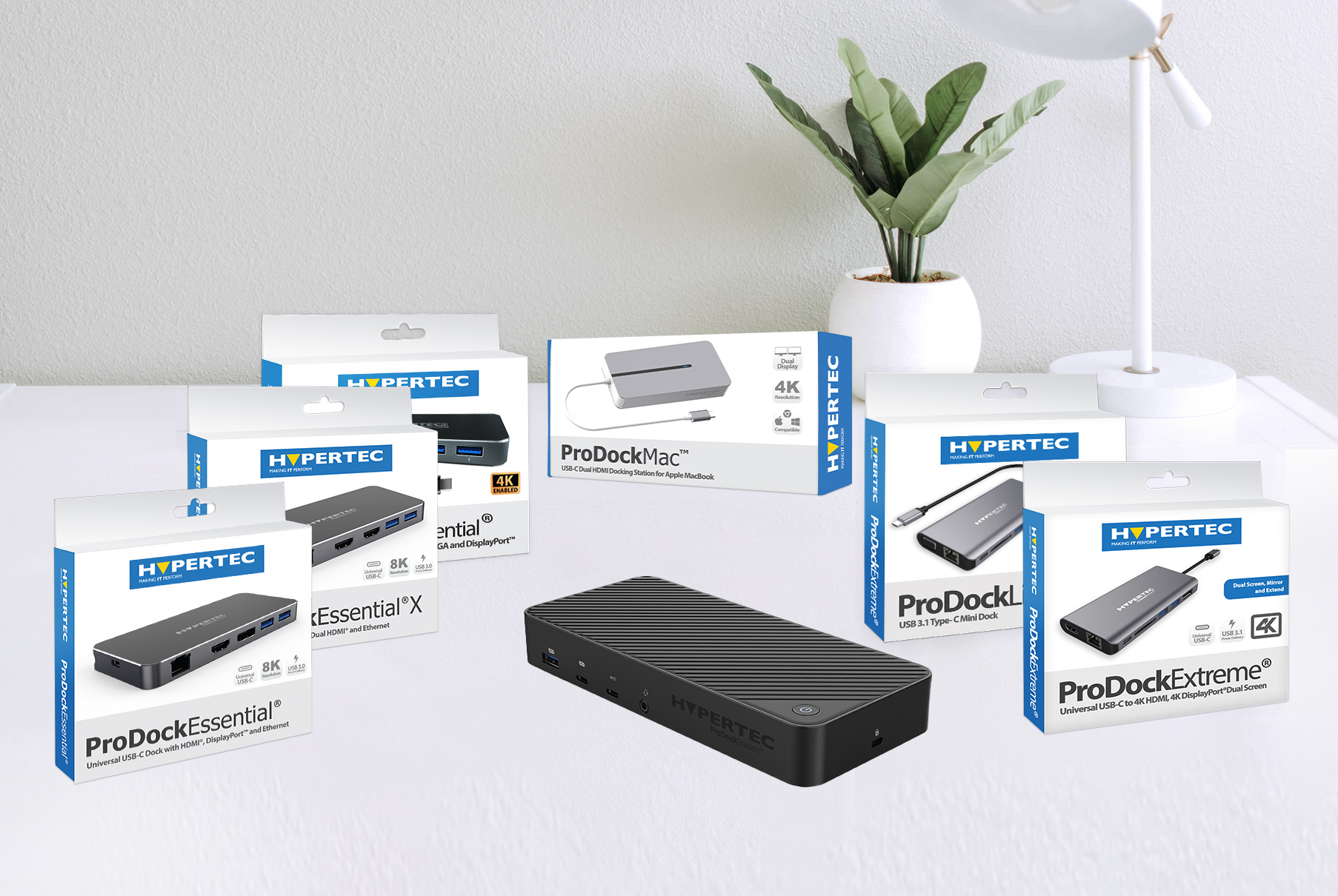 Hypertec ProDock Lite Gen2 - Universal USB 3.1 Type C Mini Dock – image 5