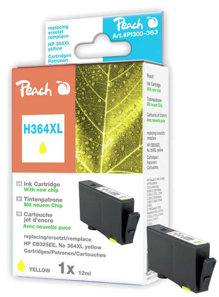 Peach 315097 ink cartridge 1 pc(s) Yellow