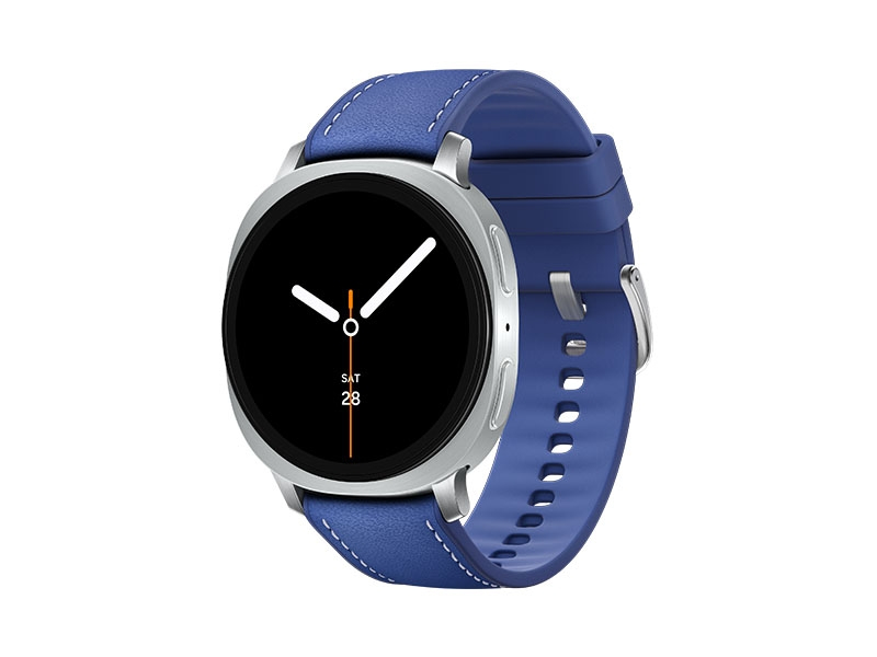 Samsung Galaxy Watch 8, Bluetooth, 44mm, Sport Band, White, S/M + Hybrid Band, Blue