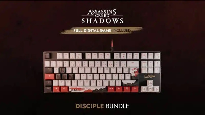 Lexip Assassin’s Creed Shadows “Disciple” Box PC Game Keyboard – image 3