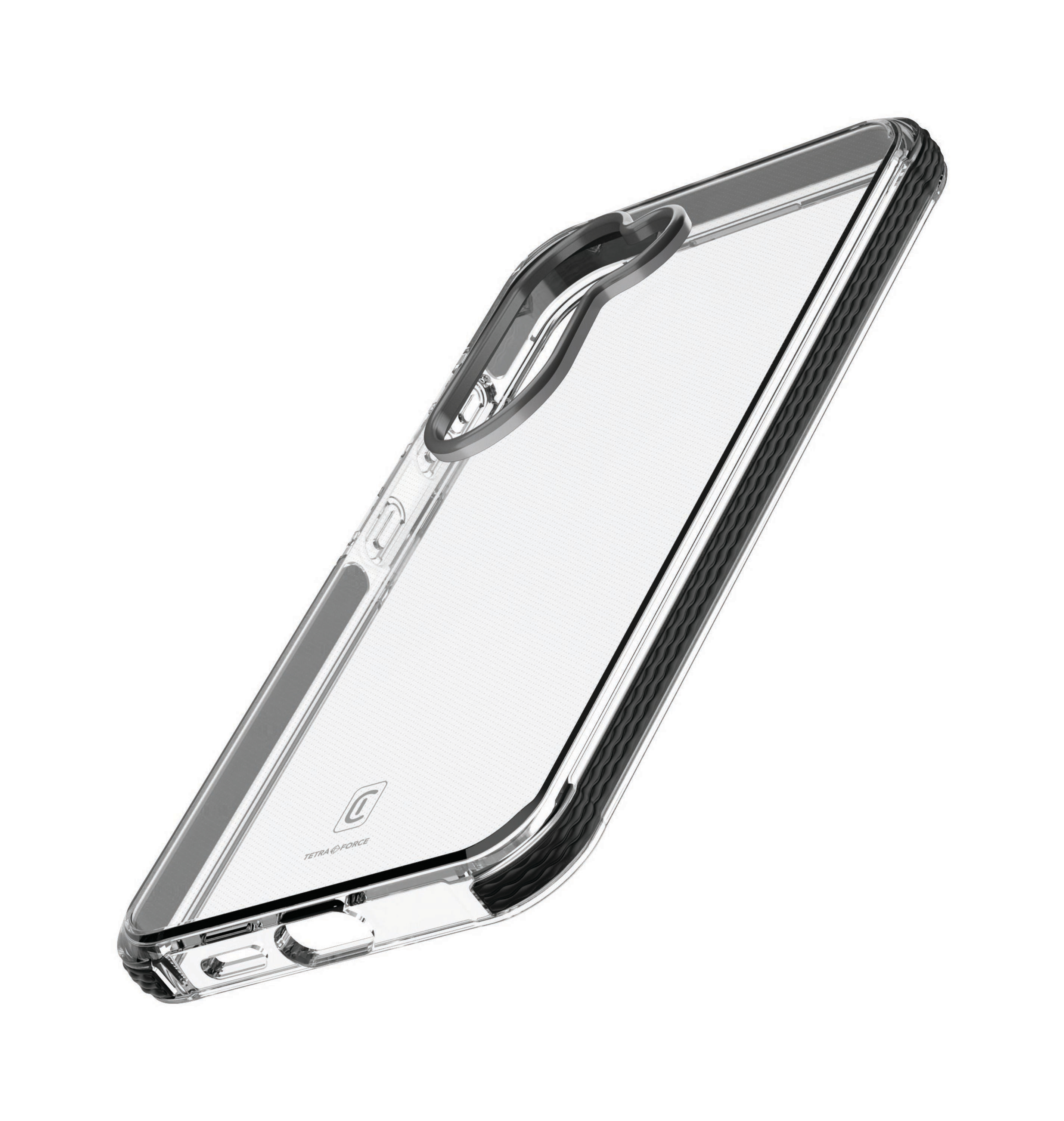 Cellularline Tetra Force Strong Guard - Galaxy A36/A56 Custodia flessibile ultra-protettiva anti-shock con tecnologia antibatte