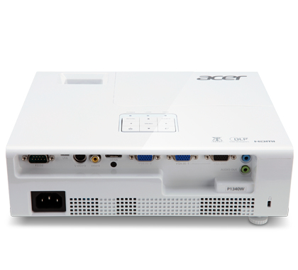 Acer Value P1341W Standard throw projector 3000 ANSI lumens DLP WXGA (1280x800) White – image 4