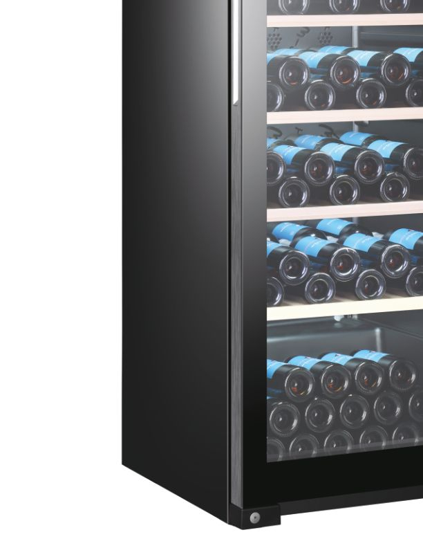 Haier Wine Bank 60 Series 3 WS171GA Compressor wine cooler Freestanding Black 166 bottle(s) – image 4