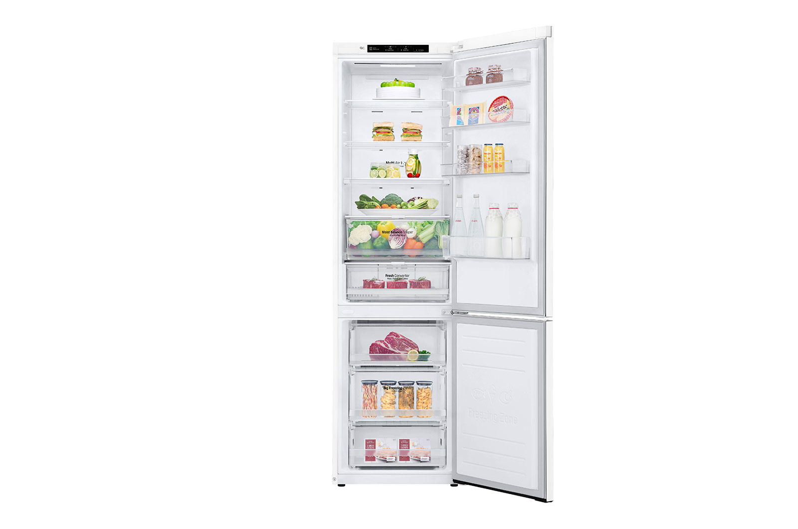LG GBB62SWGFN fridge-freezer Freestanding – image 7