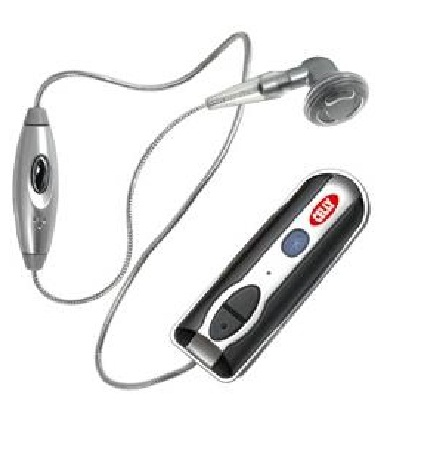 Celly BLUECLIP headphones/headset Wireless In-ear Car Bluetooth Black, Silver