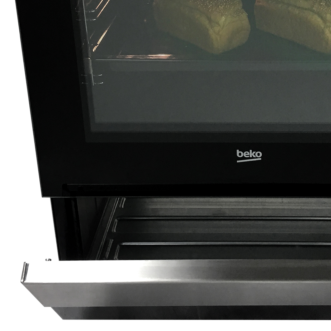 Beko FSS57100GW cooker Freestanding cooker Electric Ceramic hob White – image 2