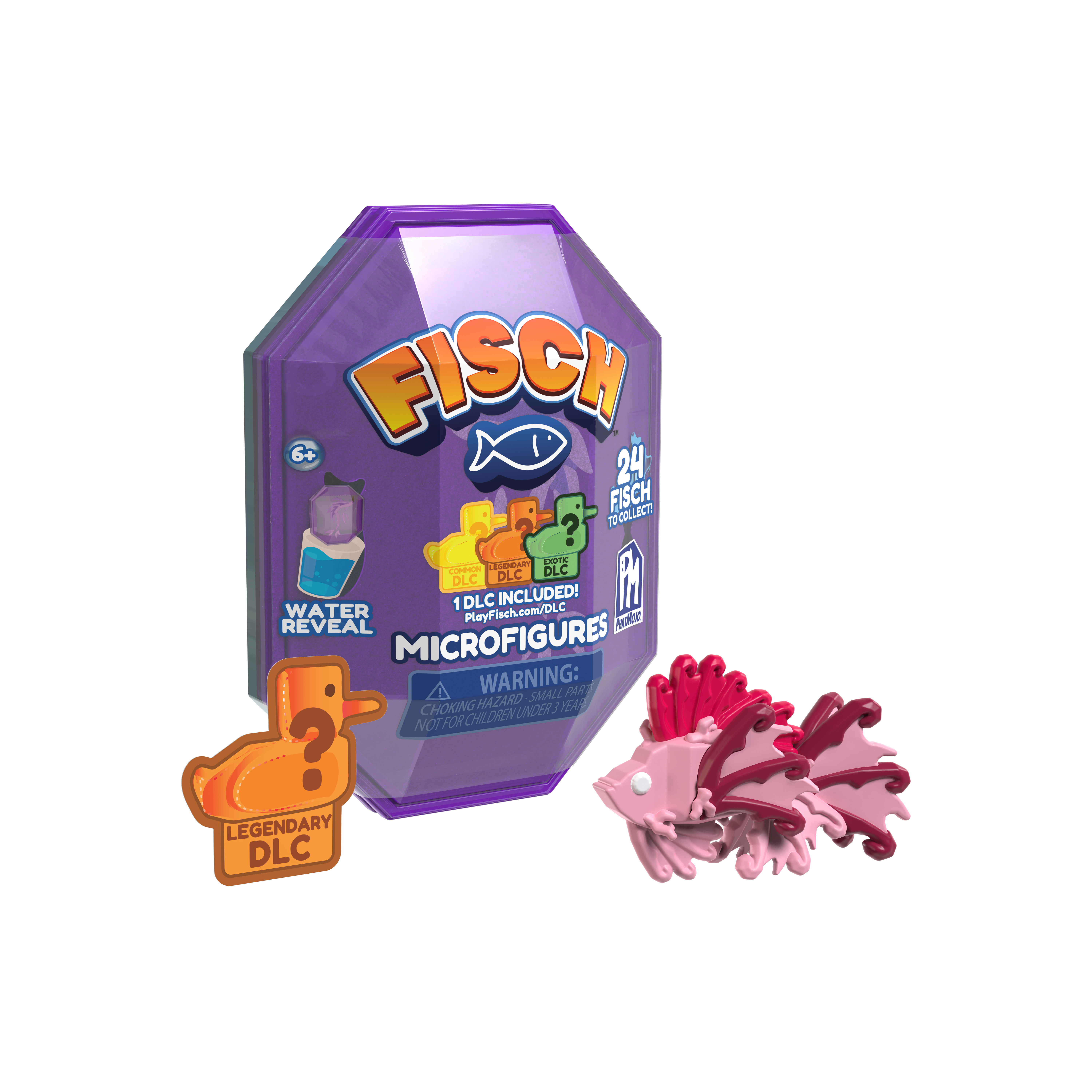 Resim Fisch Microfigure Oyuncak Figür Seti Karışık Renkler 6+ Yaş