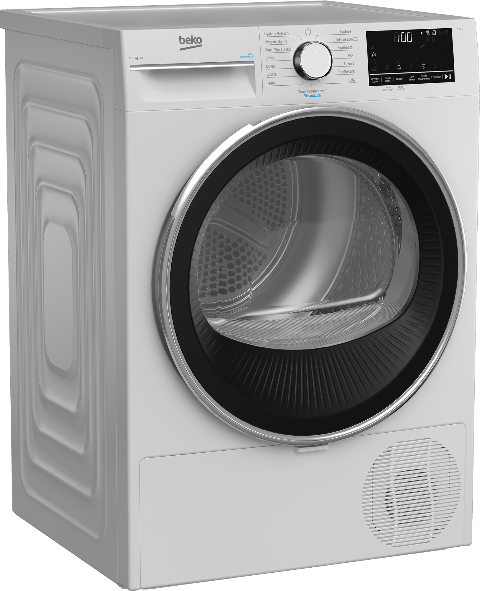 Beko B3T4823DW tumble dryer Freestanding Front-load – image 2