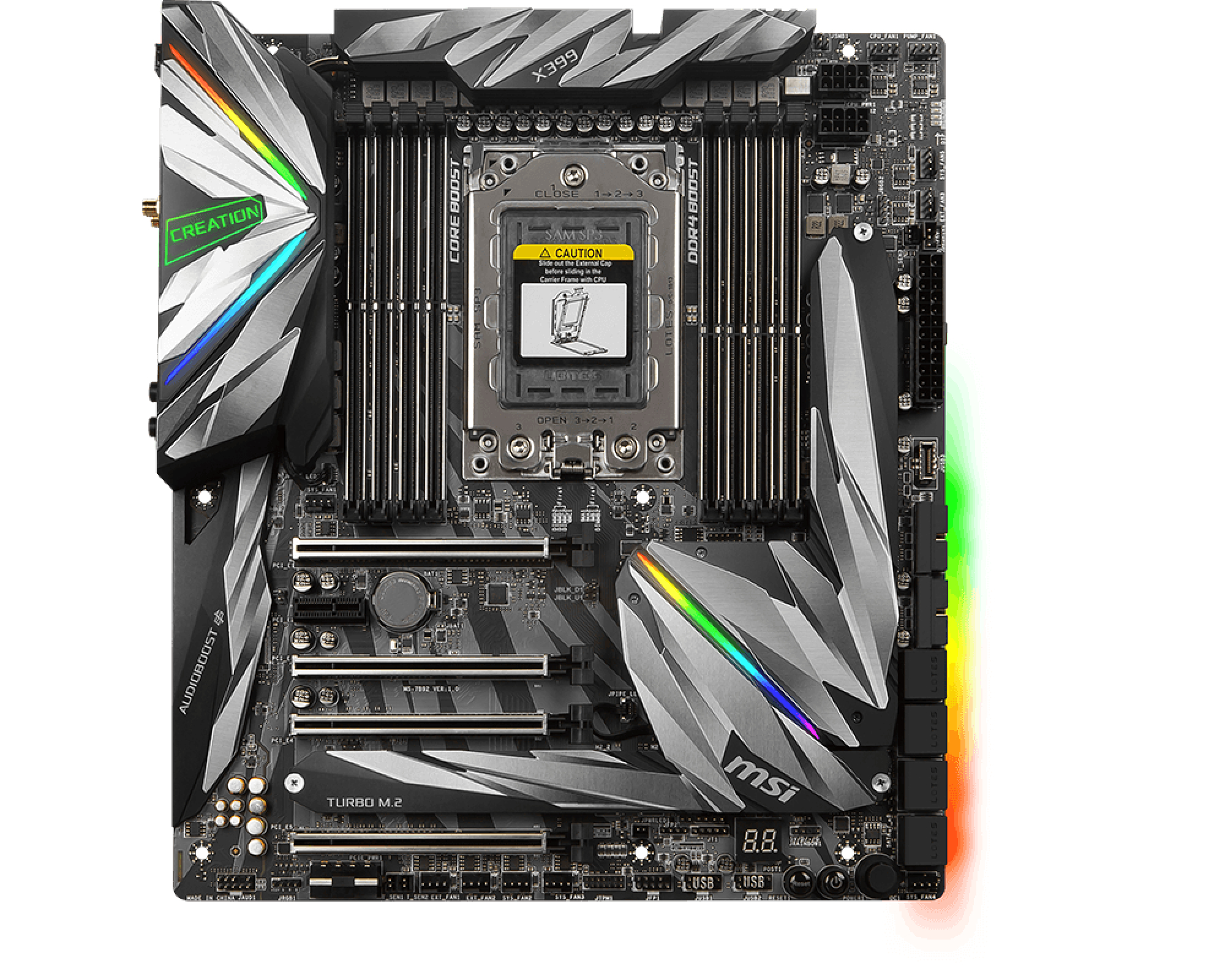 MSI MEG X399 CREATION – image 4
