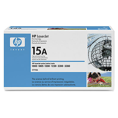 HP LaserJet C7115A Black Print Cartridge – image 1