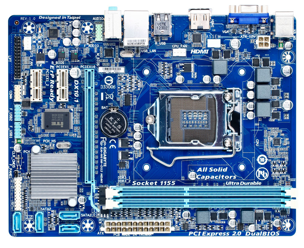 GIGABYTE GA-H61M-DS2 HDMI (rev. 1.0)