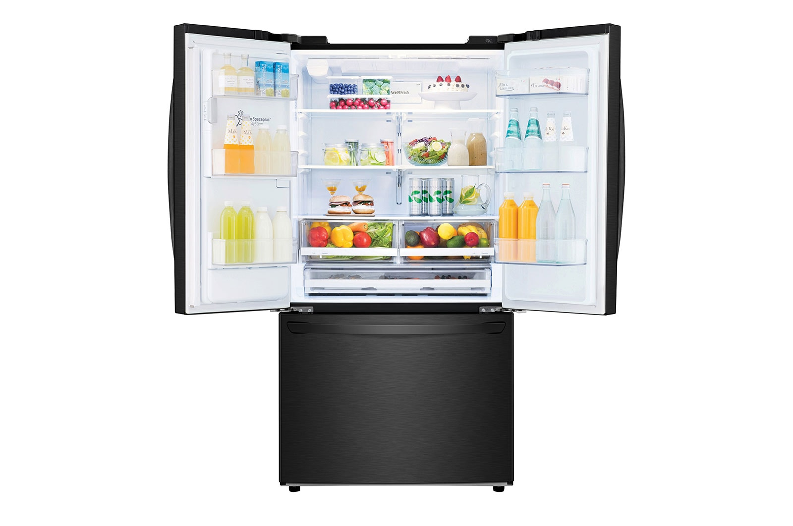 LG GML8031MT side-by-side refrigerator Freestanding – image 3