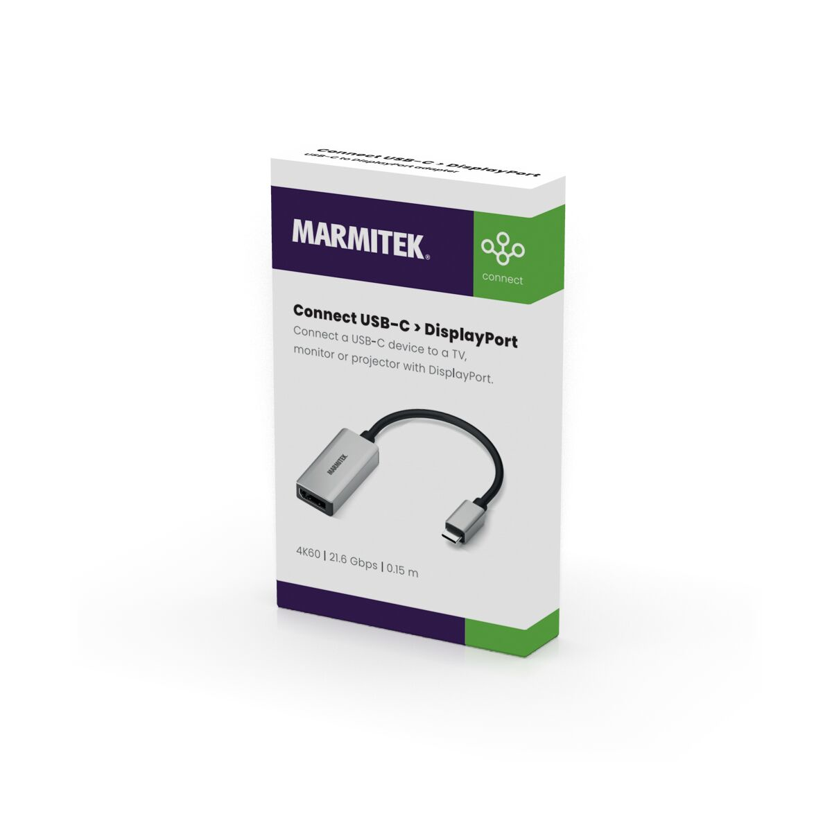 Marmitek Connect USB C to DisplayPort - USB-C to DisplayPort adapter – image 7