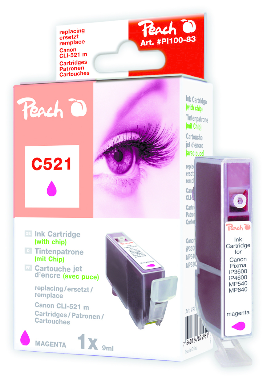 Peach 313551 ink cartridge 1 pc(s) Magenta