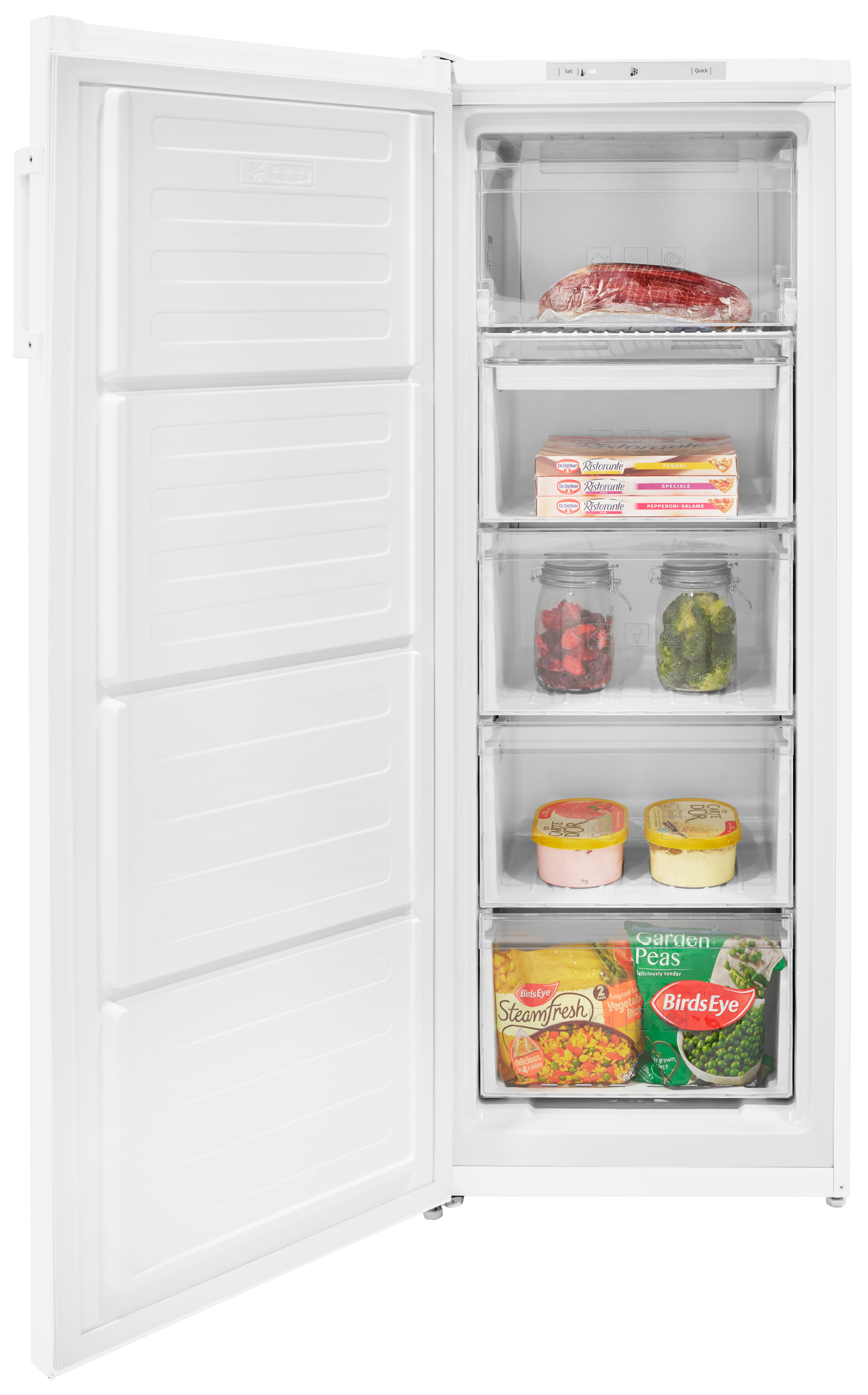 Beko FXFP4545W Freestanding Tall Frost Free Freezer with Freezer Guard – image 3